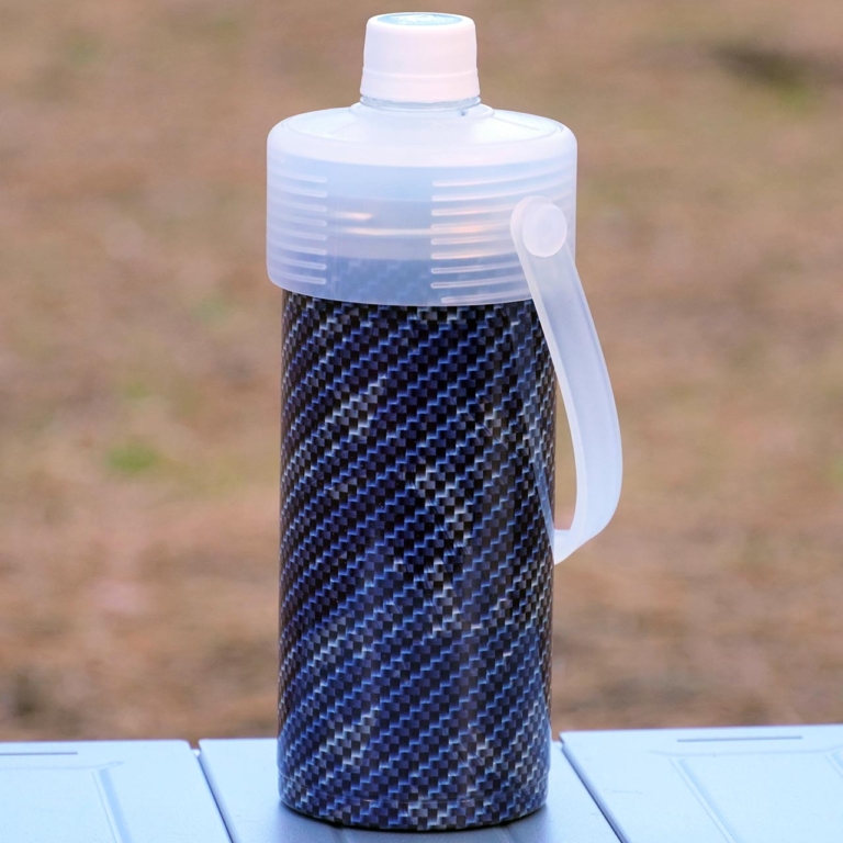 ワークマン フィールドコア 500ml専用真空保冷ペットボトルホルダー|夏はすぐそこ! キャンプに役立つワークマンの保冷アイテム