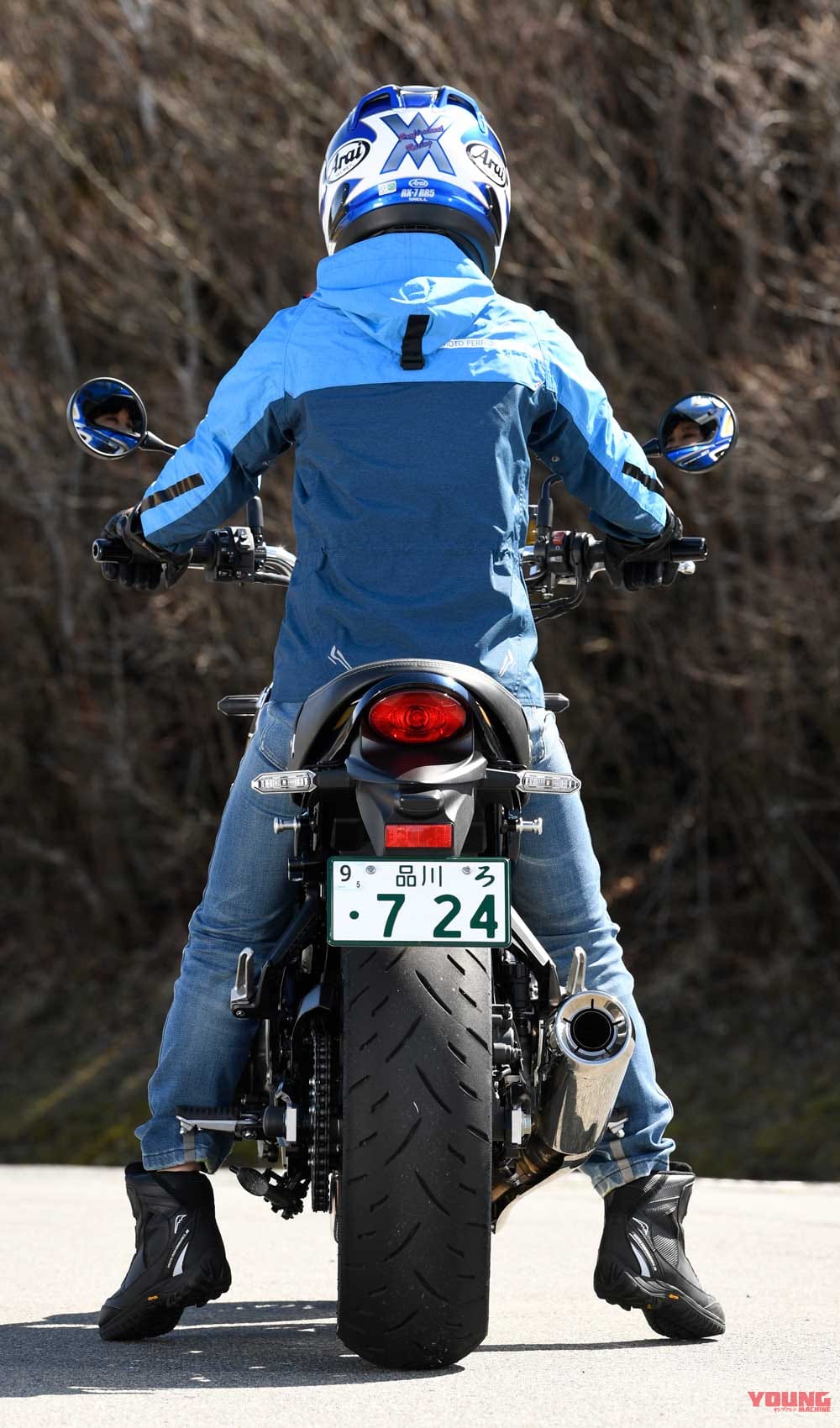 |カワサキZ650RS 女子力チェック試乗インプレッション【余力が残る分コンパクトに取り回せる】