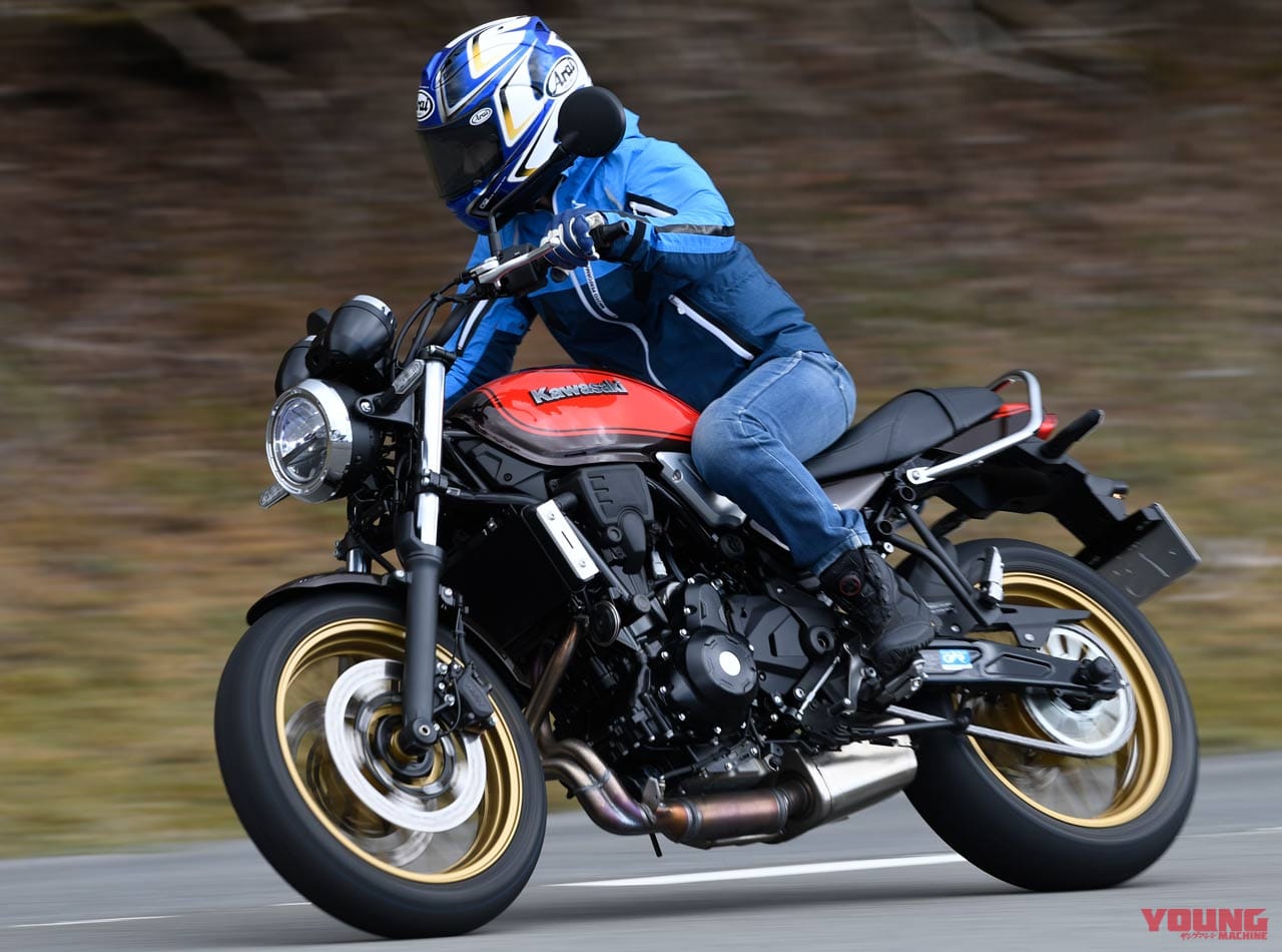 KAWASAKI Z650RS|カワサキZ650RS 女子力チェック試乗インプレッション【余力が残る分コンパクトに取り回せる】