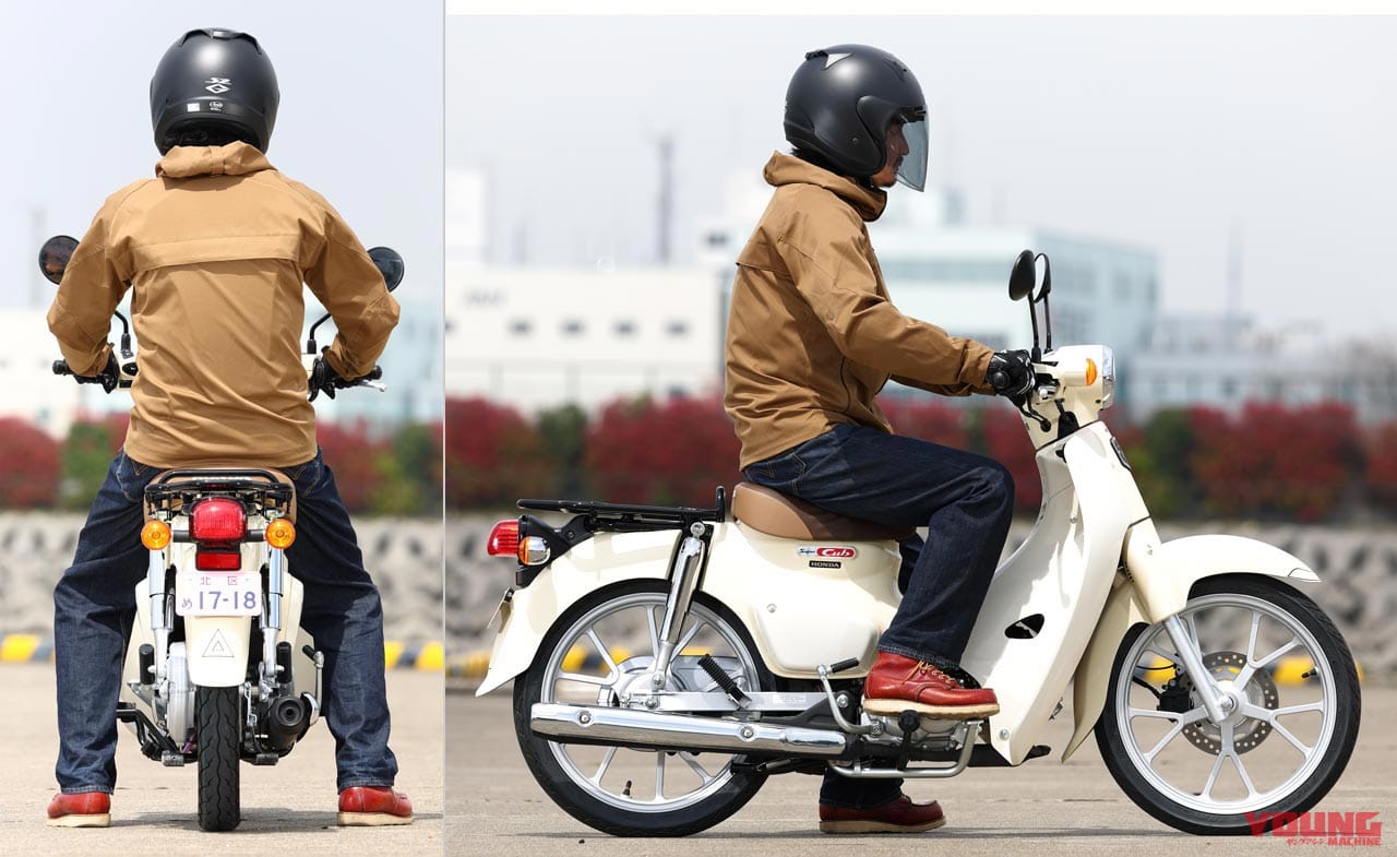 HONDA Super Cub 110|ライディングポジション|メーターまわりが一挙充実! ホンダ スーパーカブ110【新旧比較ディテール比較】