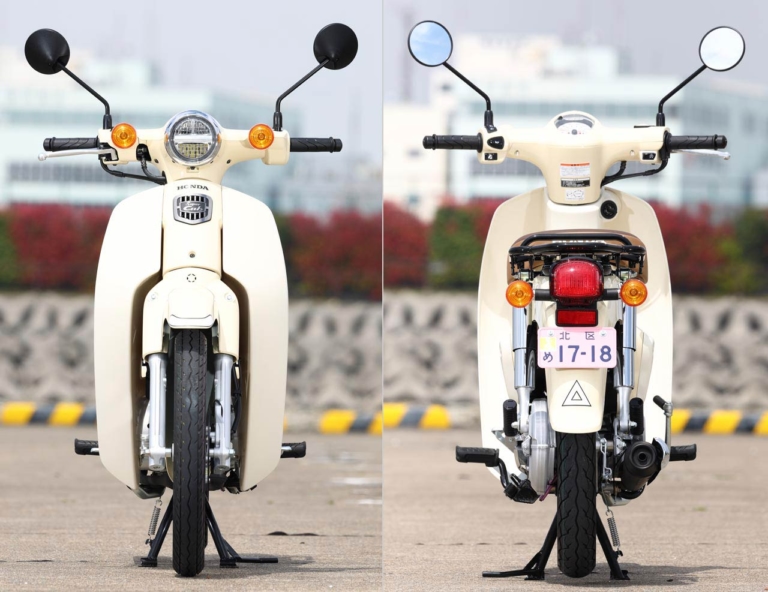 HONDA Super Cub 110|メーターまわりが一挙充実! ホンダ スーパーカブ110【新旧比較ディテール比較】