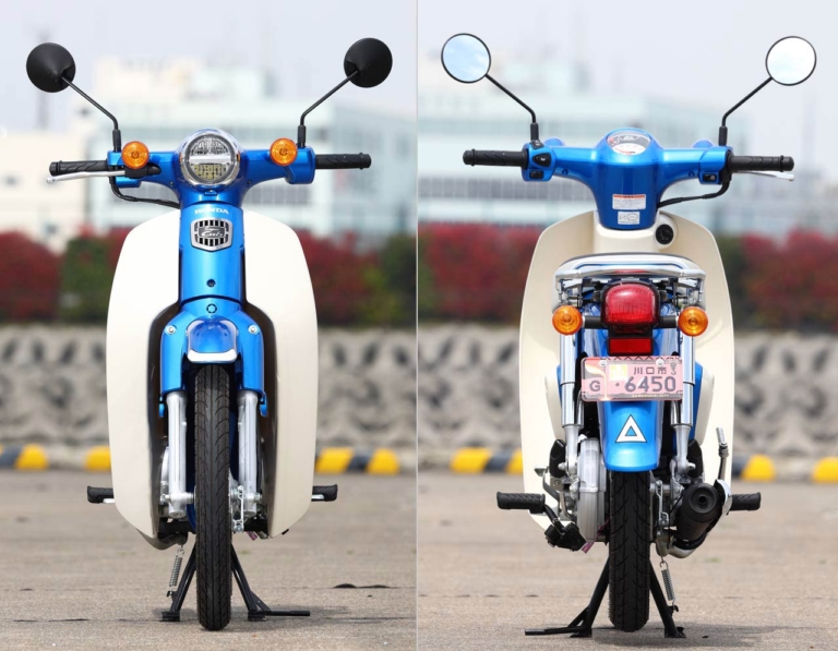 HONDA Super Cub 110|メーターまわりが一挙充実! ホンダ スーパーカブ110【新旧比較ディテール比較】