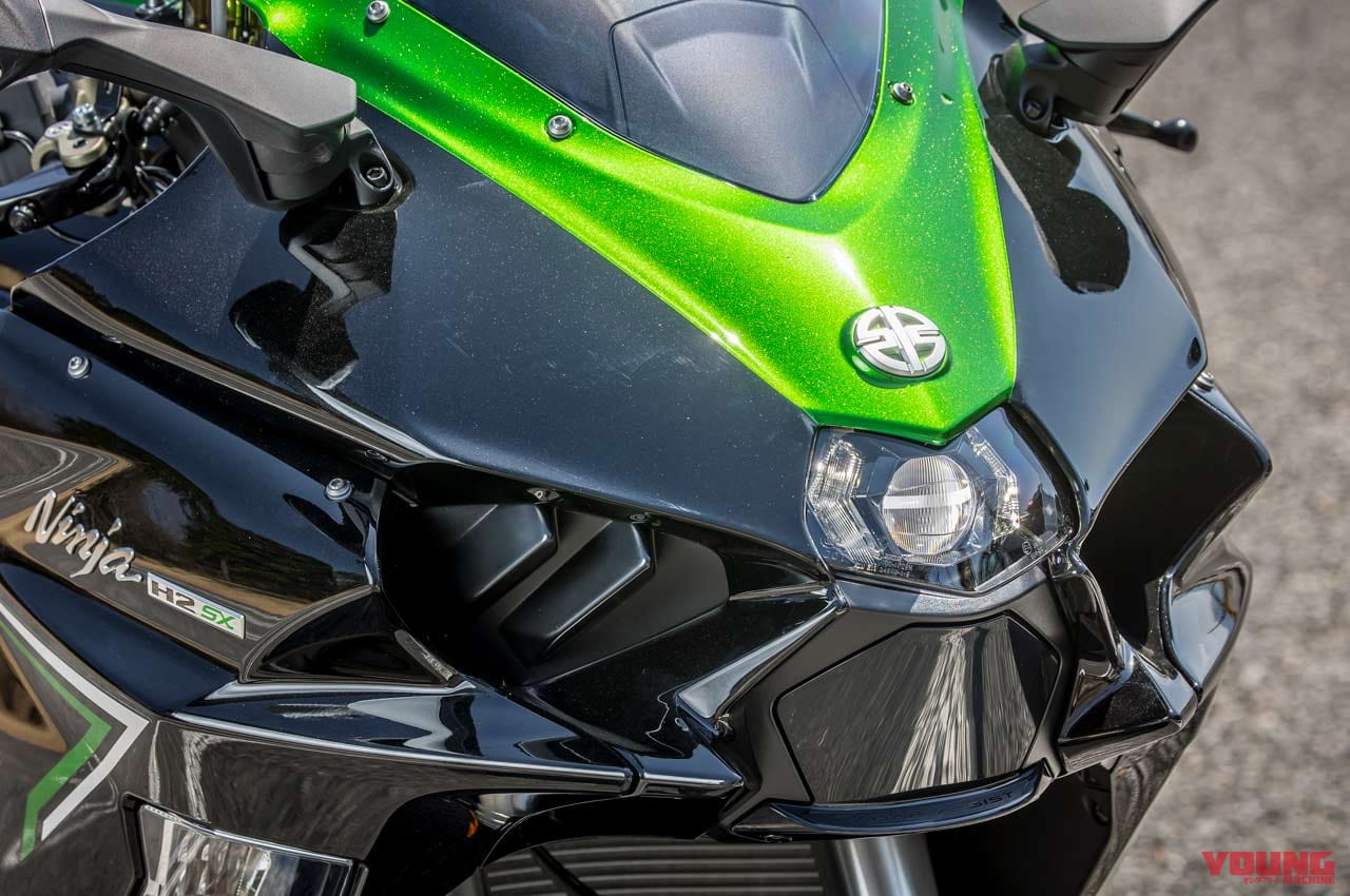 |最先端技術の塊! カワサキ ニンジャH2 SX SEディテール解説【最新電脳/IMU/スーパーチャージャーetc.】