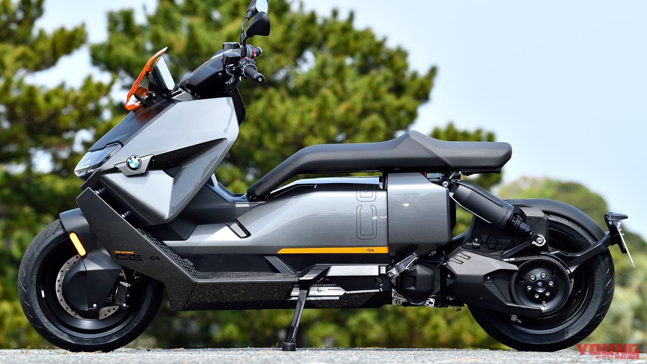 BMW CE04|バイクの“味わい”見つけたり!! BMWの電動スクーターCE04 試乗インプレッション【電動モーターの鋭い加速が地面を蹴る】