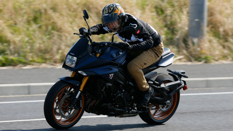 スズキ’22カタナ試乗インプレッション【電子制御の進化でさらに走りが上質に】