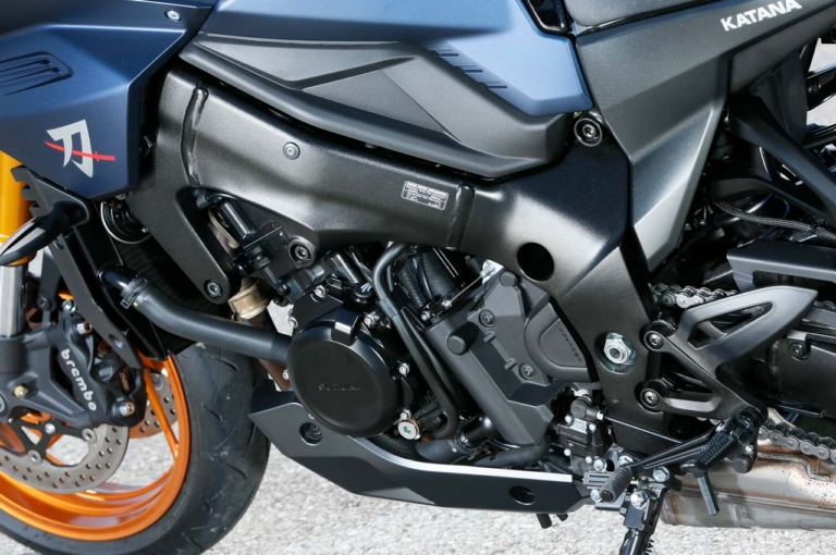 ‘22 スズキ カタナ|エンジン|スズキ’22カタナ試乗インプレッション【電子制御の進化でさらに走りが上質に】