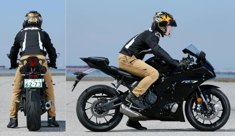 ヤマハ YZF-R7|ライディングポジション|ヤマハ YZF-R7 試乗インプレッション【スーパースポーツの敷居を下げた革命児】