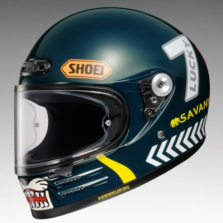 SHOEI グラムスター チーターカスタムサイクルズ|’22最新ヘルメットカタログ〈SHOEI〉受注限定モデル多し。乗り遅れるな!