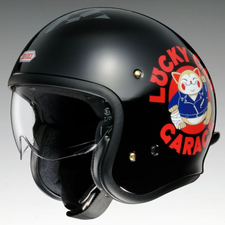 SHOEI J・O ザ・ラッキーキャットガレージ|’22最新ヘルメットカタログ〈SHOEI〉受注限定モデル多し。乗り遅れるな!