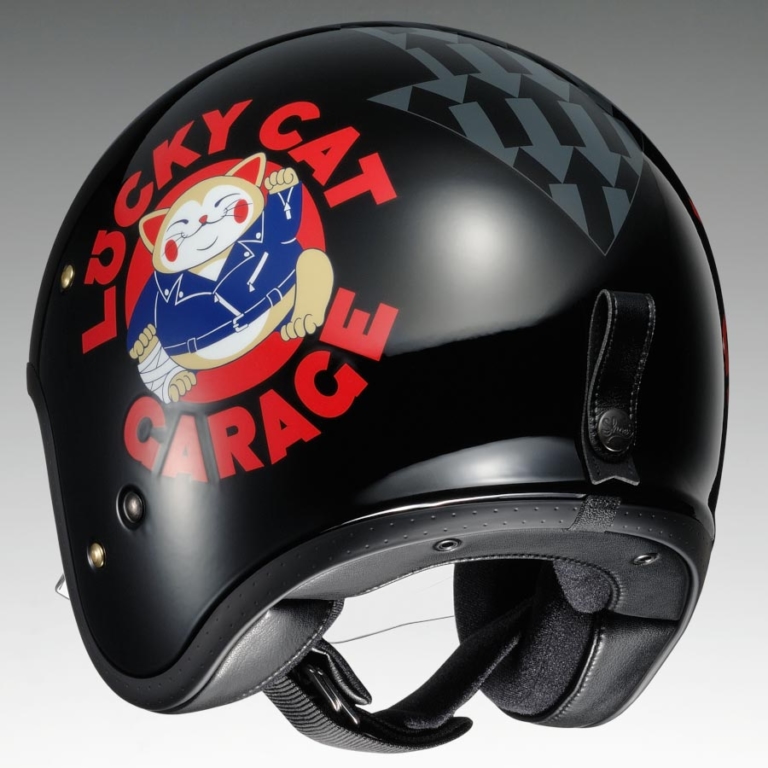 SHOEI J・O ザ・ラッキーキャットガレージ|’22最新ヘルメットカタログ〈SHOEI〉受注限定モデル多し。乗り遅れるな!
