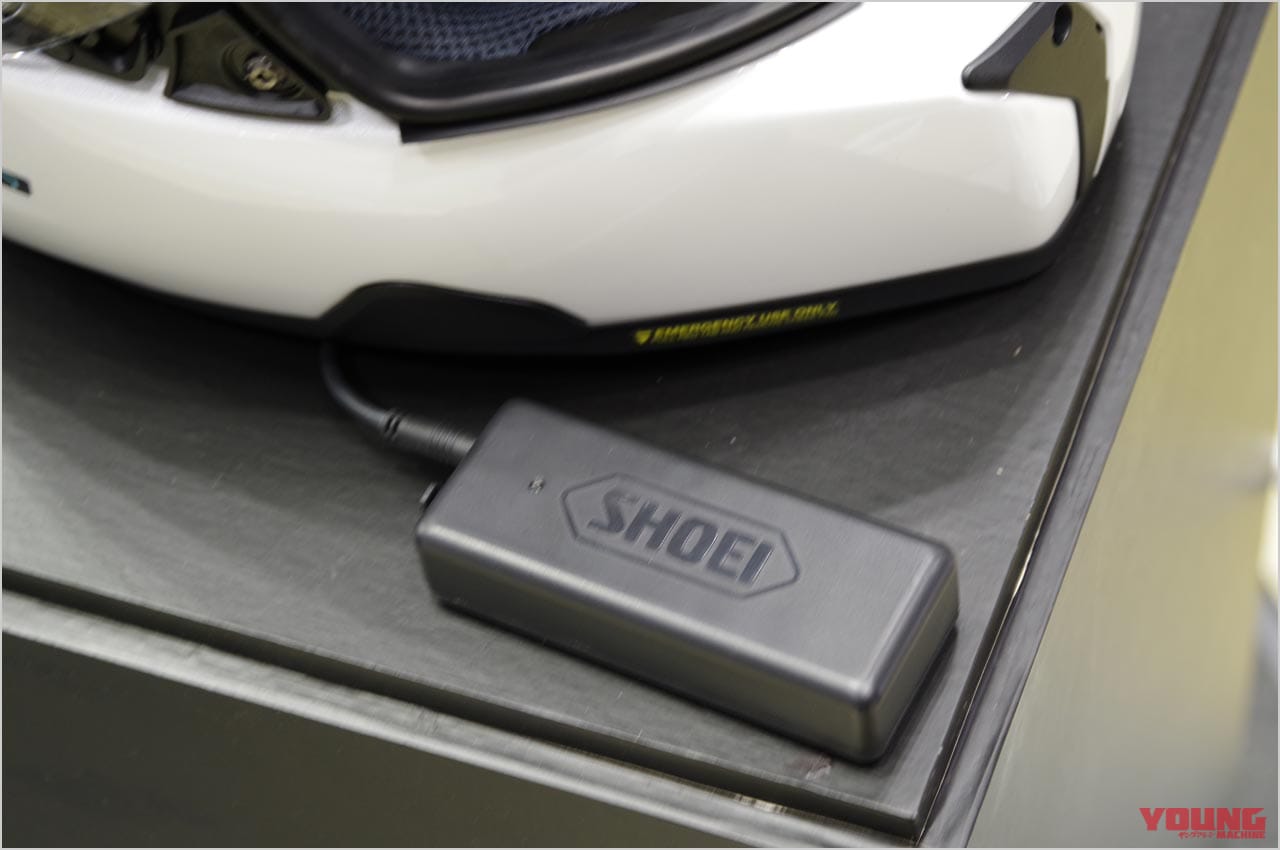 |ついに”スカウター”実現だ!〈SHOEI オプティクソン〉【視界に情報が浮かぶ近未来ヘルメット】