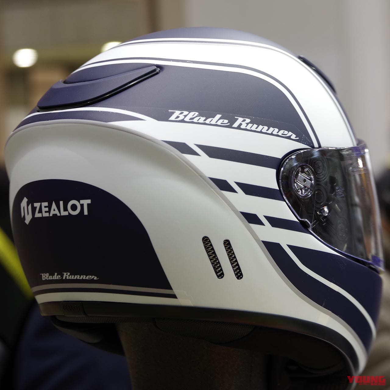 【SALE／67%OFF】 ZEALOT フルフェイスヘルメット BladeRunner ブレードランナー SOLID WHITE サイズ