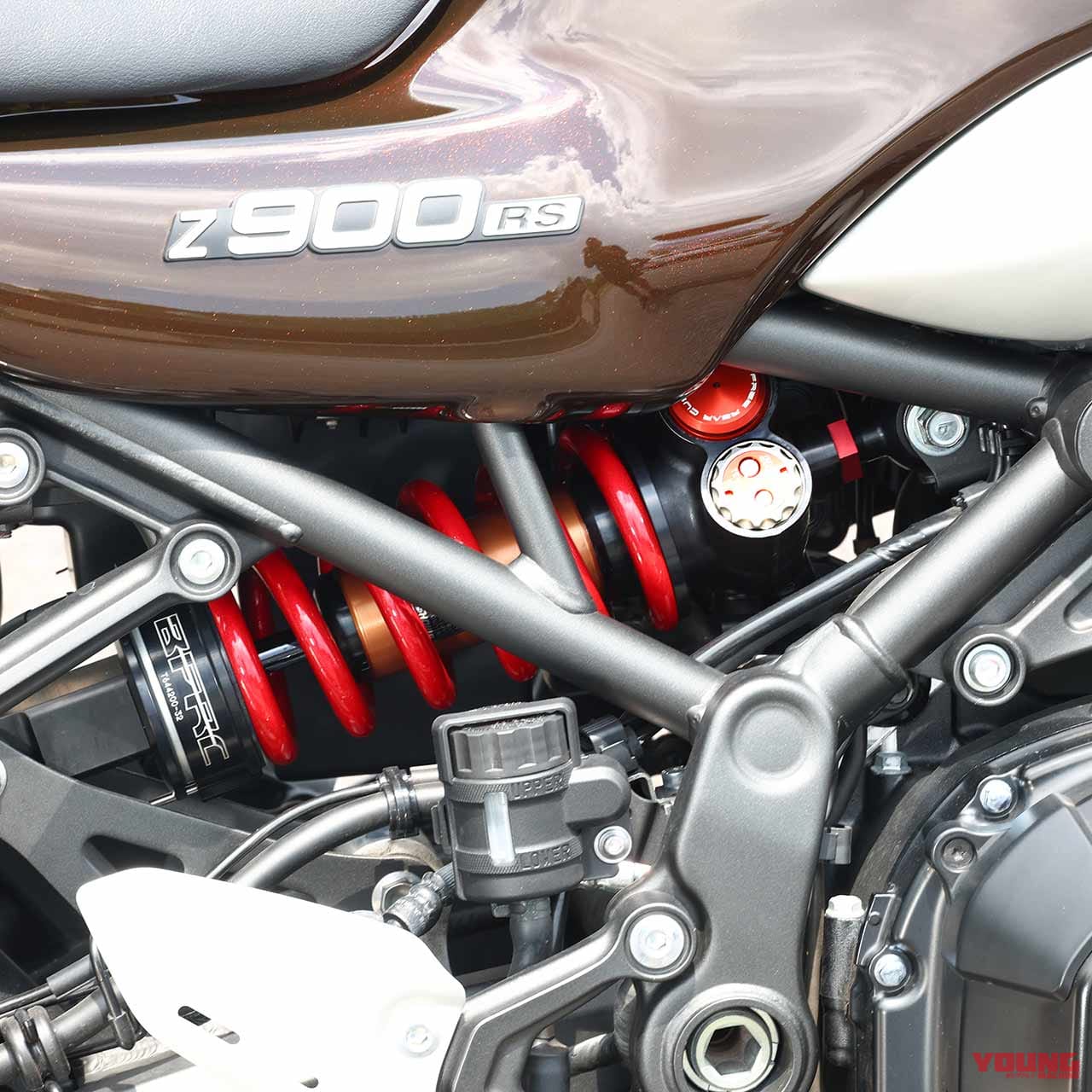 |安定の減衰力でZ900RSの走りを底上げ! ショーワBFF(フォーク)&BFRCライト(リヤショック)