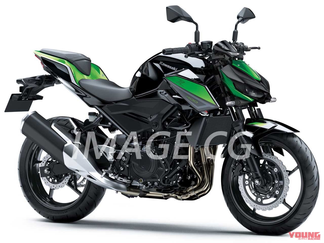 ヤングマシン|Z400|4気筒|スクープ|カワサキの新型4気筒400って、Z400RSじゃなくてザンザス復活なの!? ストリートファイター路線 急浮上!