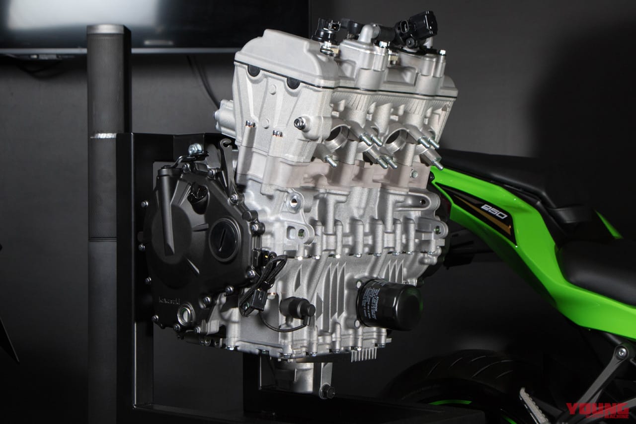 ZX-25R|エンジン|カワサキ ニンジャZX-25R「世界一の超高回転エンジンを手の内に収める快感!」〈YM的新車バイクざっくり解説〉