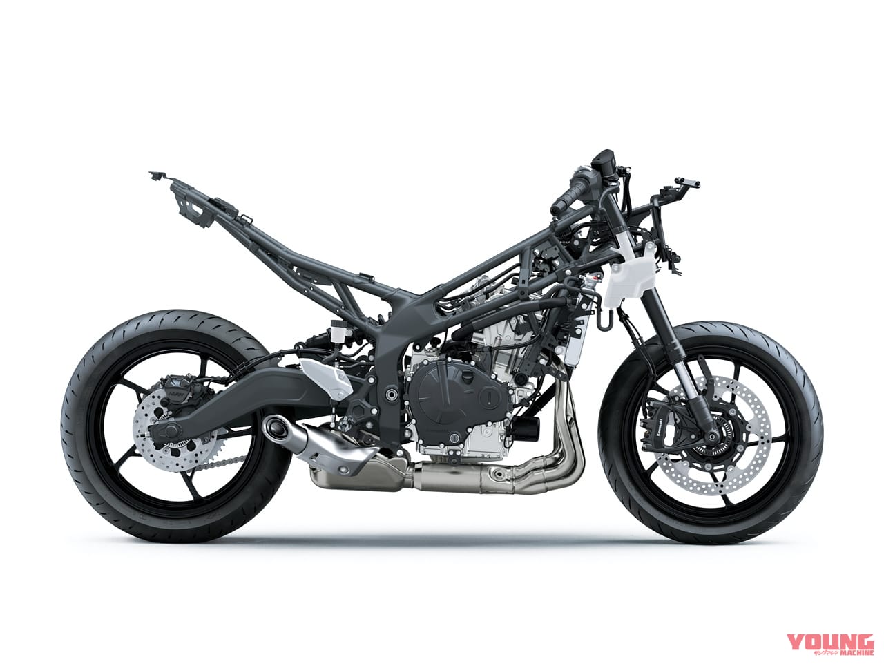 ZX-25R|フレーム|カワサキ ニンジャZX-25R「世界一の超高回転エンジンを手の内に収める快感!」〈YM的新車バイクざっくり解説〉