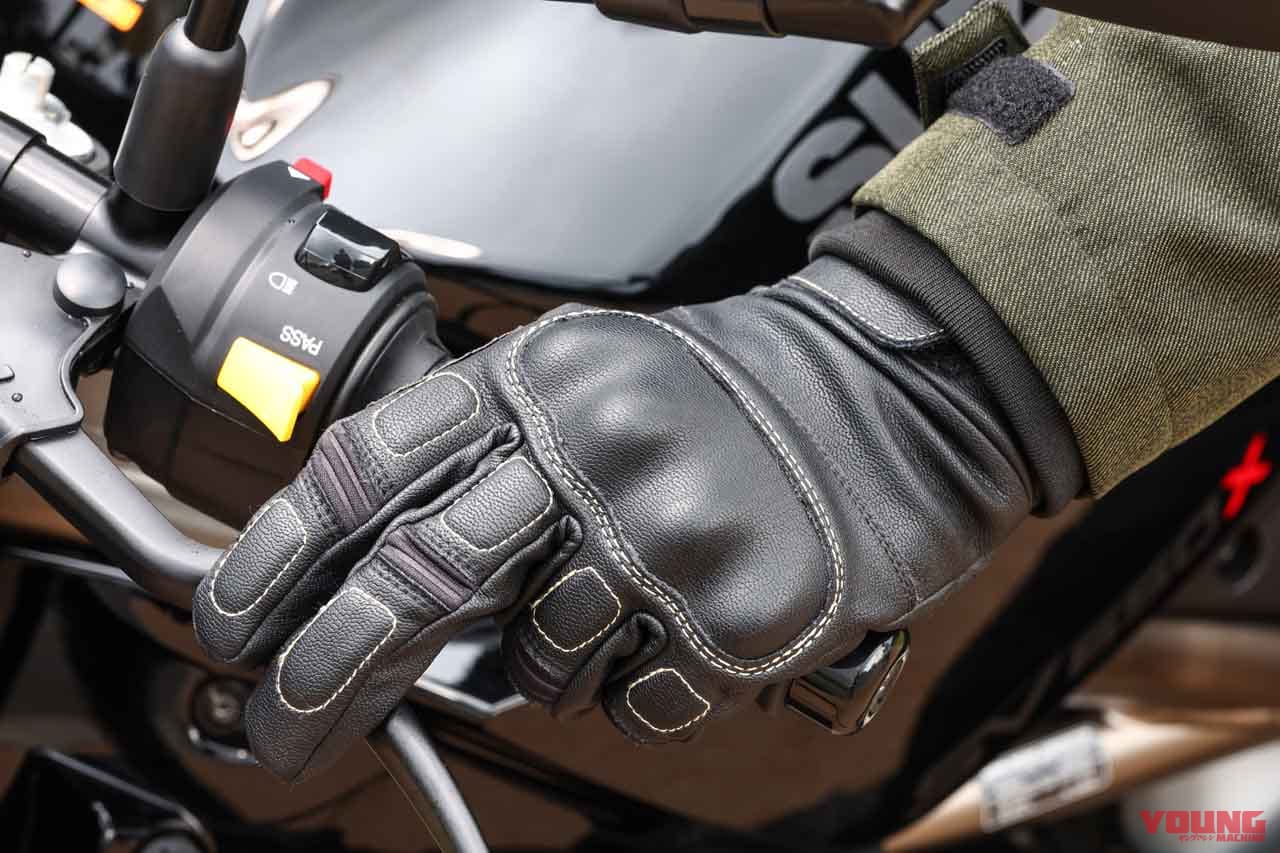 ワークマン|2022-2023|秋冬ウエア|ハイブリッドレザーライディンググローブ|2022-2023秋冬ワークマン 新作「バイク用アイテム」8選