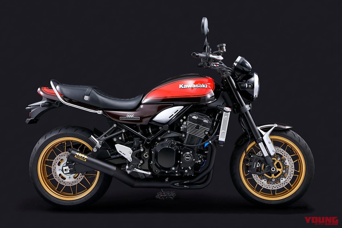 〈動画〉Z900RSに“集合管”を! トリックスターの政府認証マフラー「イカヅチ管」見参!