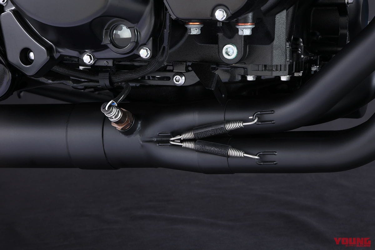 |〈動画〉Z900RSに“集合管”を! トリックスターの政府認証マフラー「イカヅチ管」見参!