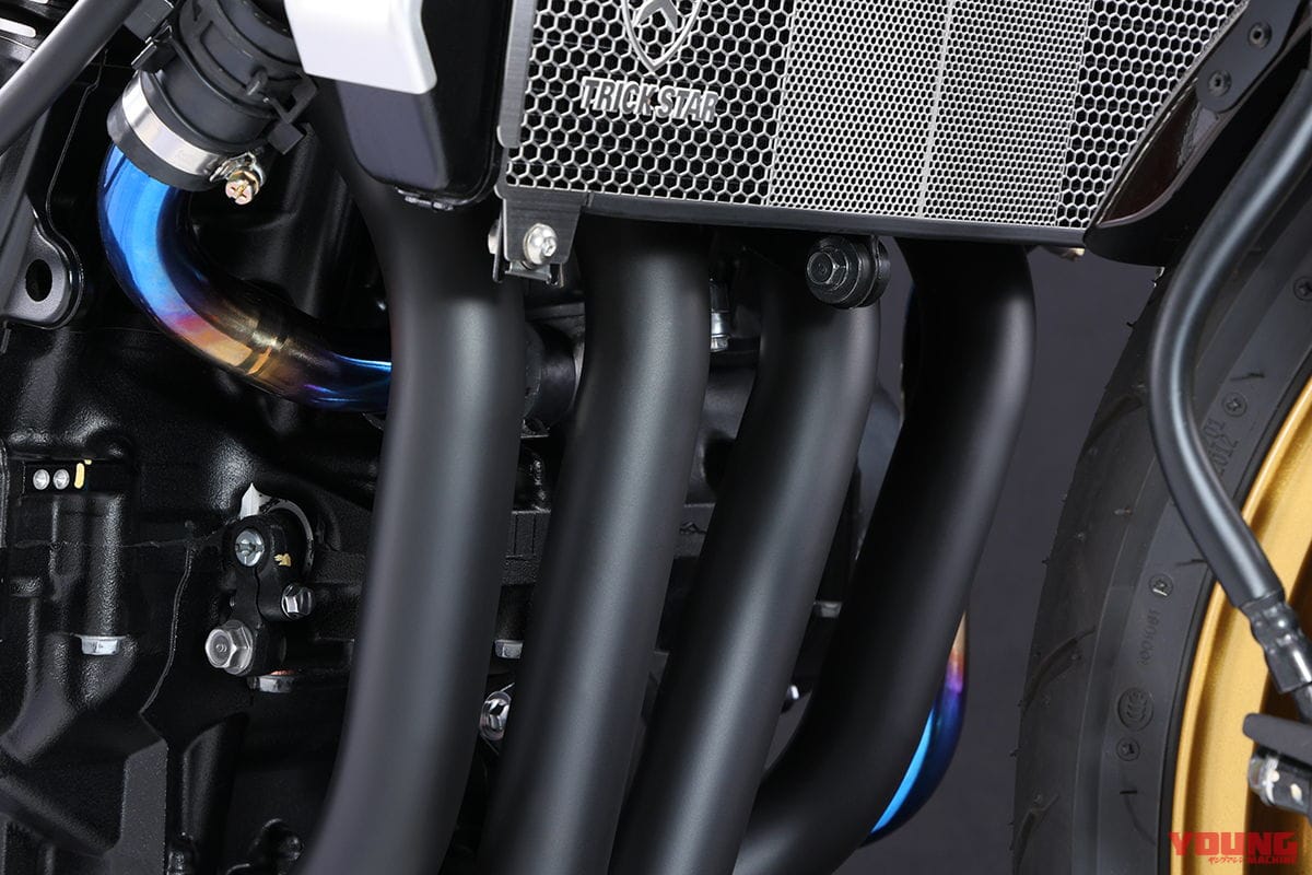 |〈動画〉Z900RSに“集合管”を! トリックスターの政府認証マフラー「イカヅチ管」見参!