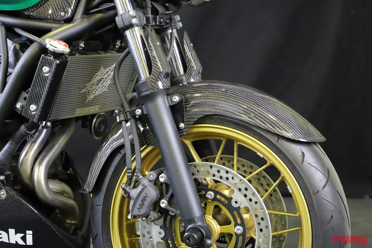 エーテック|Z650RS|エーテックのカーボンパーツ”BLACK DIAMOND” より、一挙に3機種用がリリース