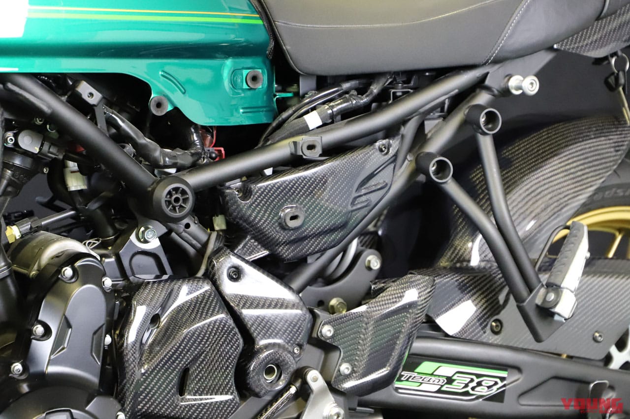 エーテック|Z650RS|エーテックのカーボンパーツ”BLACK DIAMOND” より、一挙に3機種用がリリース