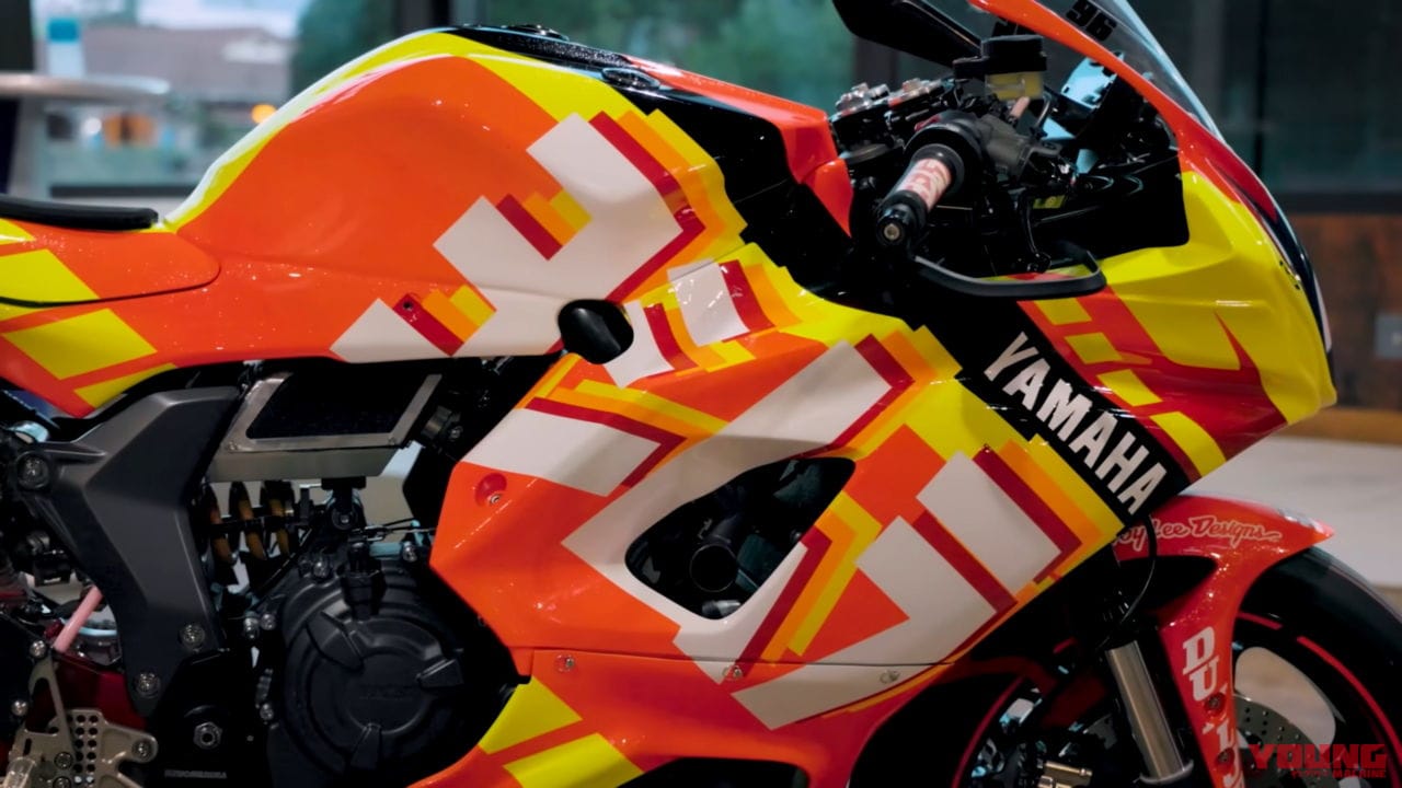 |ヨシムラR&D「プロジェクトR7」のマシンが完成! ヤマハYZF-R7に左右非対称カラー
