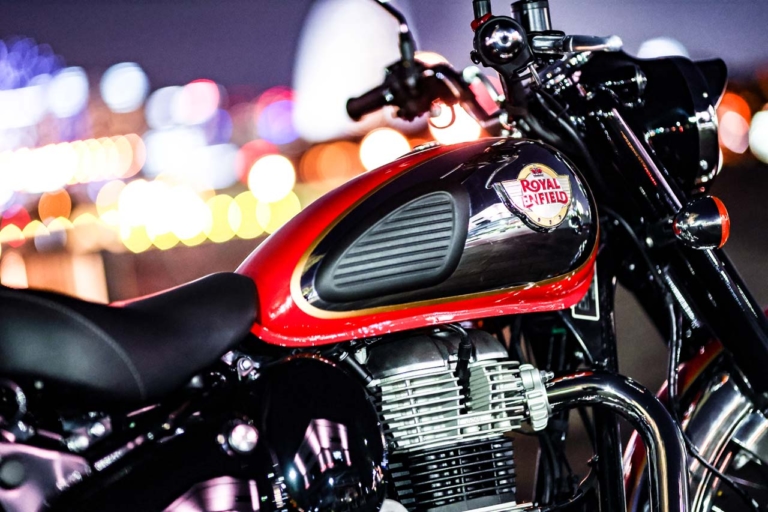 ロイヤルエンフィールド クラシック350|燃料タンク|ロイヤルエンフィールド クラシック350 ディテール解説【最新技術が生み出す、クラシックの香り】