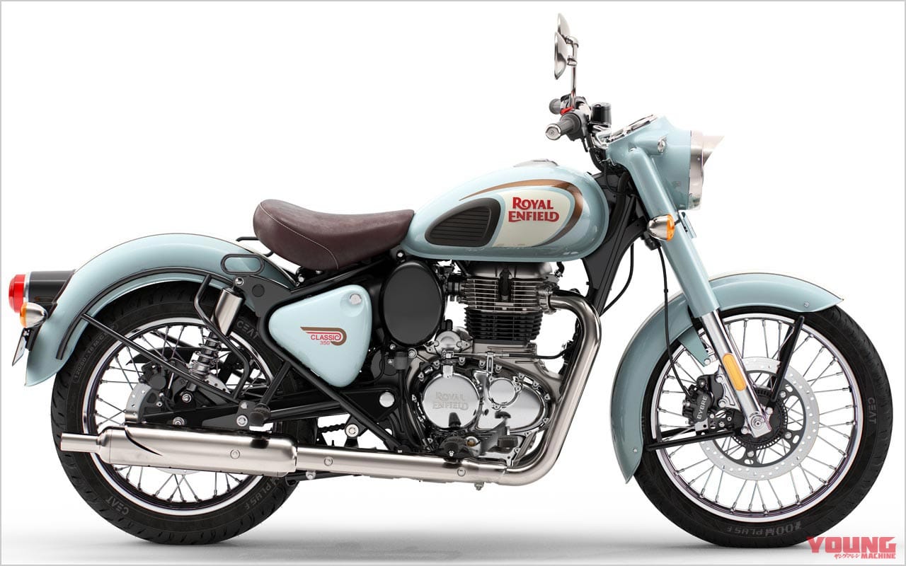 ロイヤルエンフィールド クラシック350ハルシオン|ロイヤルエンフィールド クラシック350 ディテール解説【最新技術が生み出す、クラシックの香り】