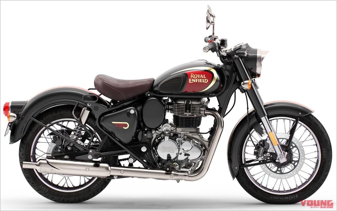 ロイヤルエンフィールド クラシック350ハルシオン|ロイヤルエンフィールド クラシック350 ディテール解説【最新技術が生み出す、クラシックの香り】
