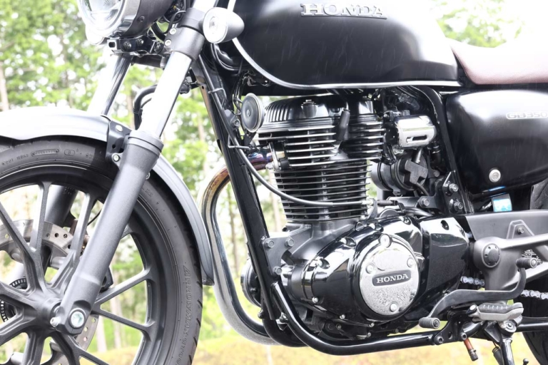GB350|エンジン|今、旬な中型クラスのネオクラ3台を乗り比べてみた!〈クラシック350/SR400/GB350〉