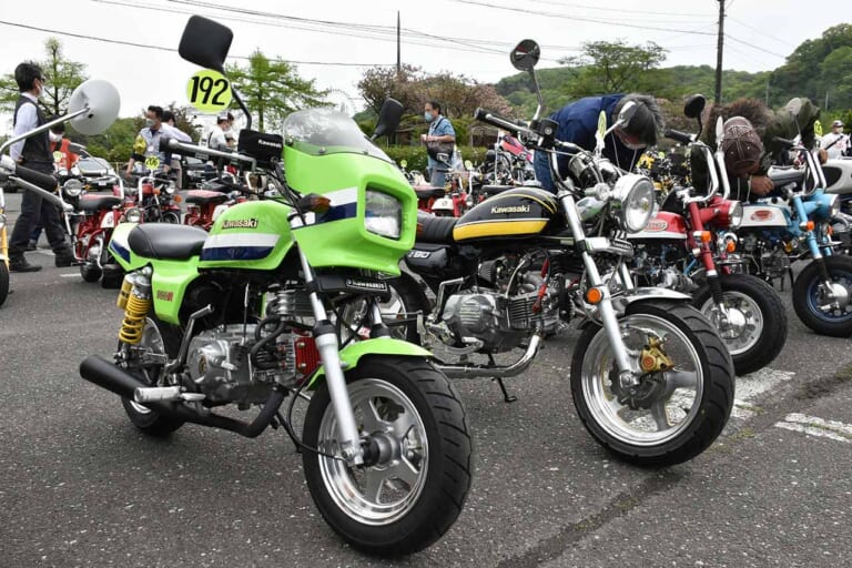 モンキーミーティング|モンキー他ホンダの原二が大集合! 第13回モンキーミーティングin多摩 イベントレポート【初代ダックスデザイナー森岡實さんも登壇】