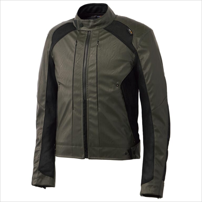 ワークマン RD103 フィールドコアCORDURA®EUROライダースメッシュジャケット|ワークマンのライダースメッシュジャケットに合皮採用カラーが登場! 質感/通気性ともに向上〈コーデュラユーロシリーズ〉