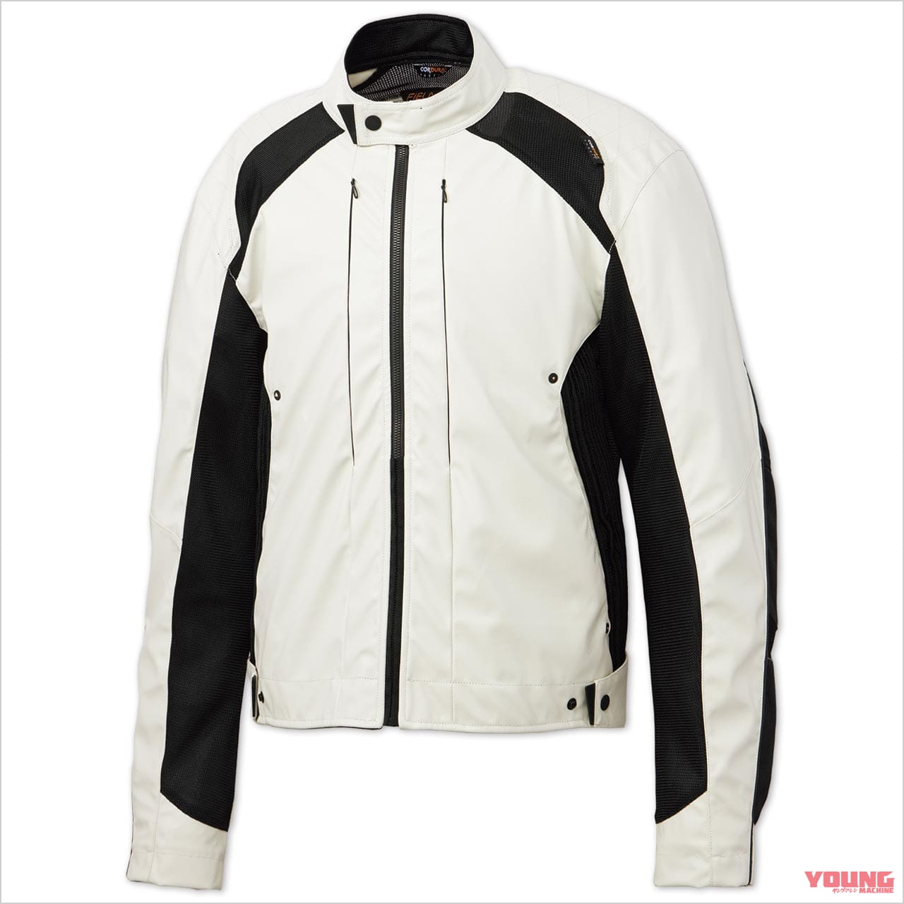 |ワークマンのライダースメッシュジャケットに合皮採用カラーが登場! 質感/通気性ともに向上〈コーデュラユーロシリーズ〉