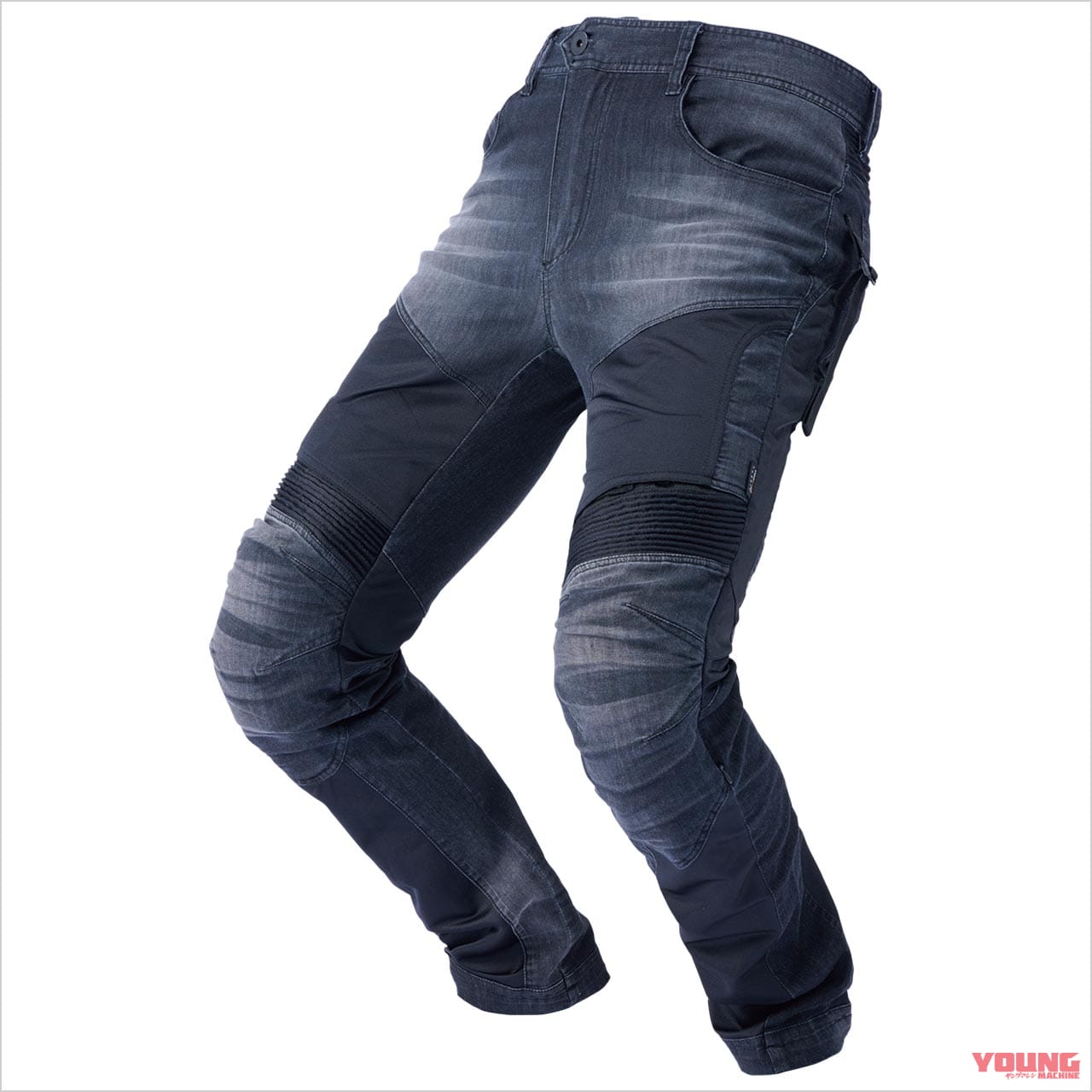 ワークマン RD104 フィールドコアCORDURA®EUROライダースメッシュパンツ|ワークマンのライダースメッシュジャケットに合皮採用カラーが登場! 質感/通気性ともに向上〈コーデュラユーロシリーズ〉