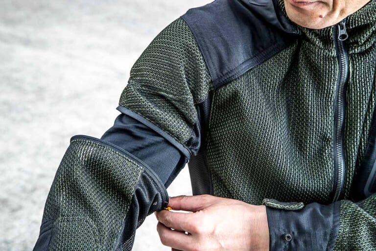 ワークマン RD101 フィールドコアCORDURA®EUROデュアル3Dメッシュジャケット|袖|ワークマンの’22コレクション 真夏ライダー向け快適装備〈メッシュジャケット/デニムパンツ/冷感パンツ〉