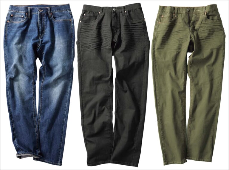 ワークマン SD001 フィールドコアBASIC STRETCHデニムパンツ|ワークマンの’22コレクション 真夏ライダー向け快適装備〈メッシュジャケット/デニムパンツ/冷感パンツ〉