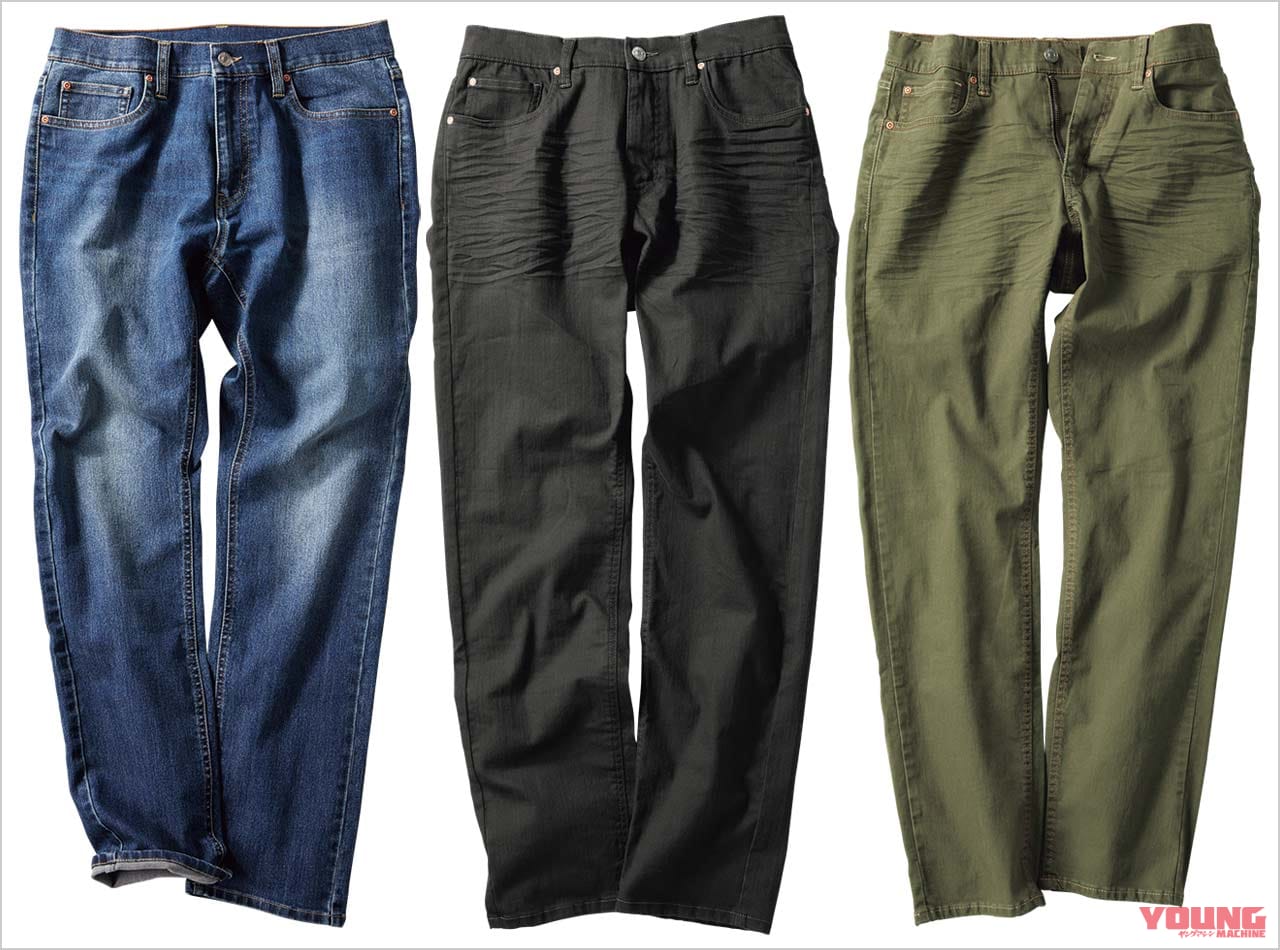 ワークマン SD001 フィールドコアBASIC STRETCHデニムパンツ|ワークマンの’22コレクション 真夏ライダー向け快適装備〈メッシュジャケット/デニムパンツ/冷感パンツ〉