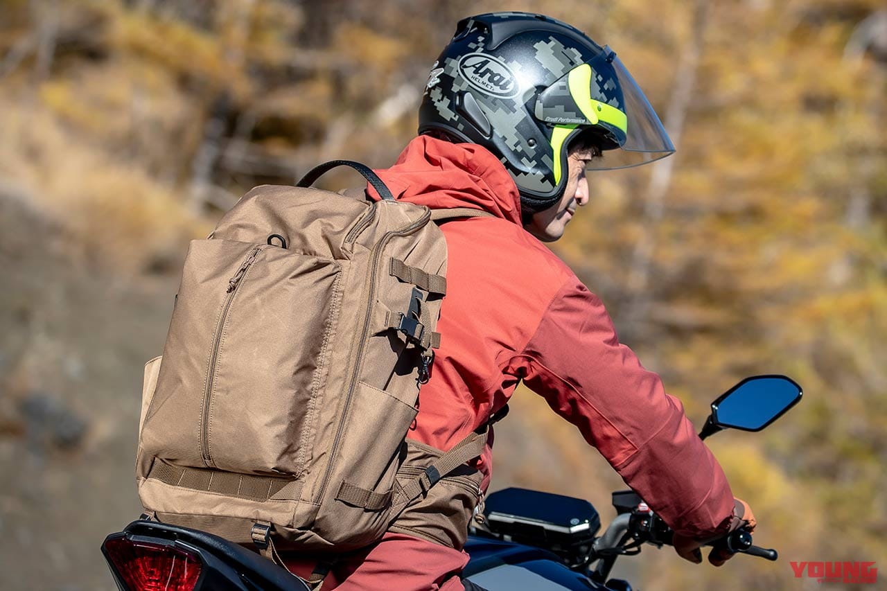 ワークマン JB001 ジョイントバックパックハイカーズエディション|ワークマン’22コレクション バイクライフお助けアイテム7選〈シューズ/バッグ/ツナギetc〉