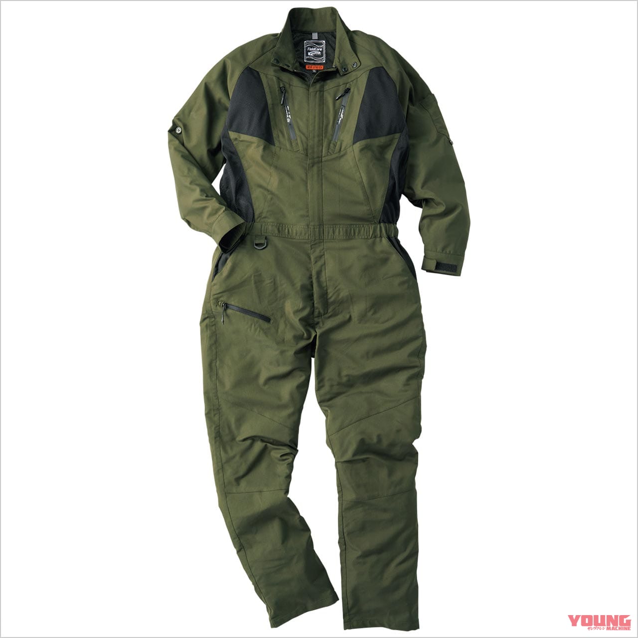 ワークマン CT001B フィールドコアAERO STRETCHツナギ|ワークマン’22コレクション バイクライフお助けアイテム7選〈シューズ/バッグ/ツナギetc〉