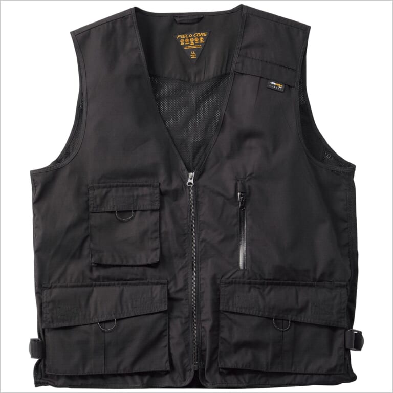 ワークマン UJ006B フィールドコア CORDURA® ユーティリティベスト|ワークマン’22コレクション バイクライフお助けアイテム7選〈シューズ/バッグ/ツナギetc〉