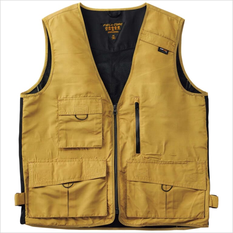 ワークマン UJ006B フィールドコア CORDURA® ユーティリティベスト|ワークマン’22コレクション バイクライフお助けアイテム7選〈シューズ/バッグ/ツナギetc〉