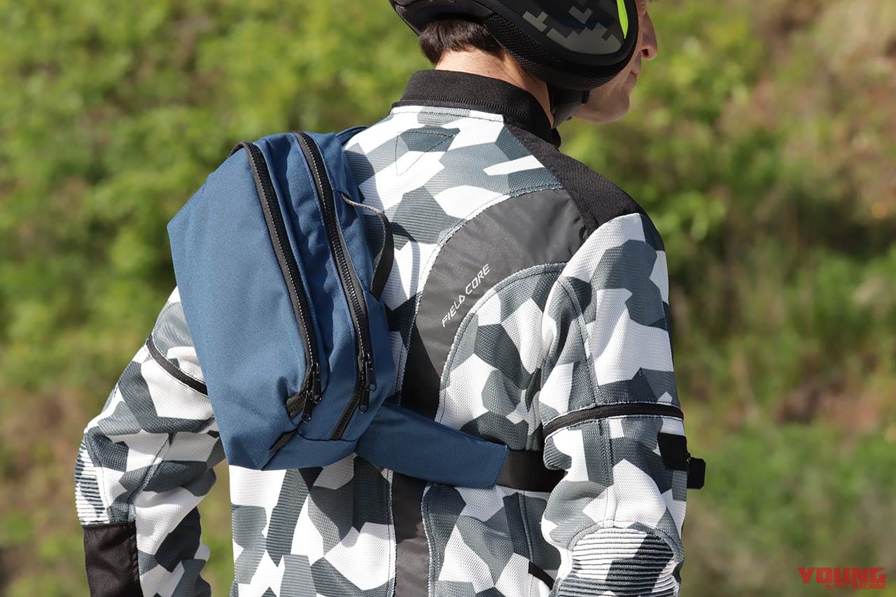 ワークマン D088 wmbスクエアボディバッグ|ワークマン’22コレクション バイクライフお助けアイテム7選〈シューズ/バッグ/ツナギetc〉