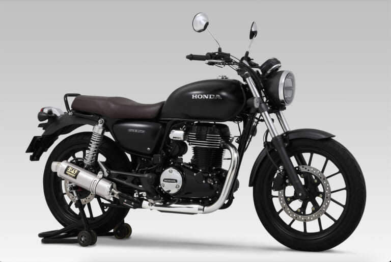 ヨシムラ|GB350|GPマグナム|SS|前7:3|GB350に待望のヨシムラ管!「Slip-On GP-MAGNUM 105 サイクロン」が9月に発売開始