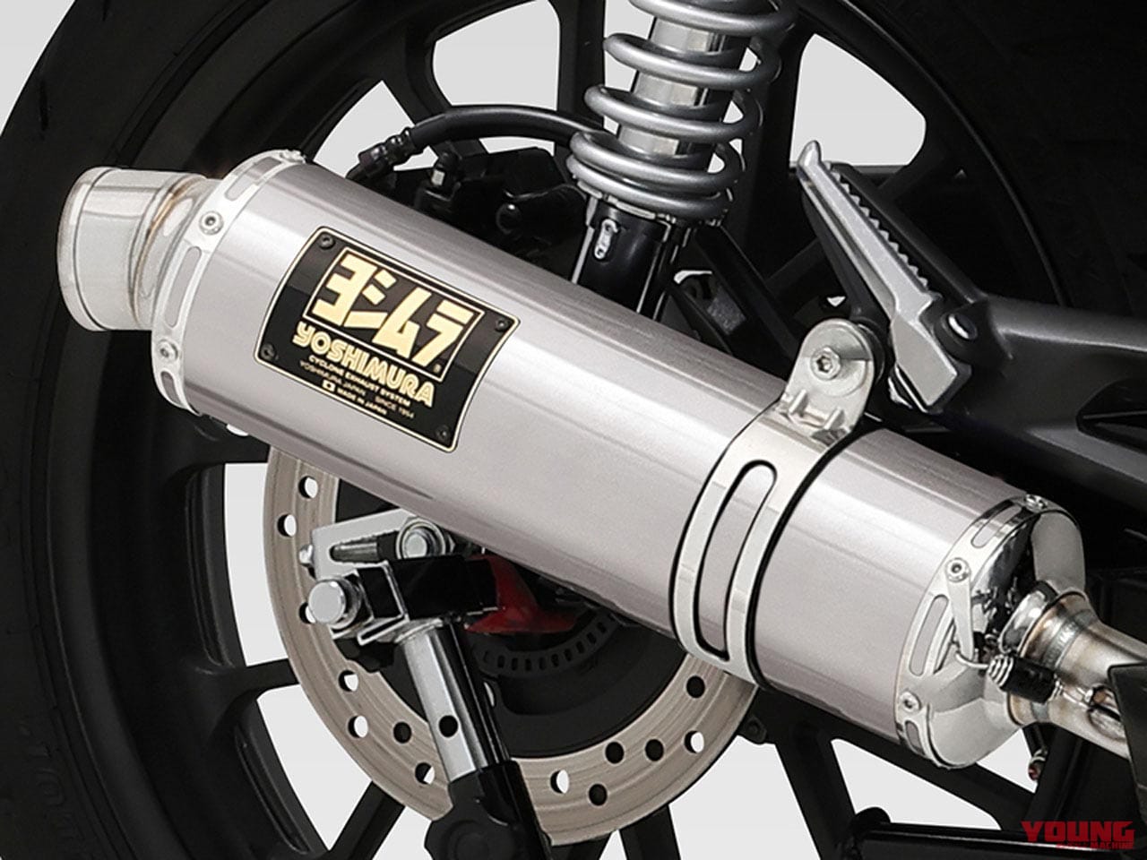 |GB350に待望のヨシムラ管!「Slip-On GP-MAGNUM 105 サイクロン」が9月に発売開始