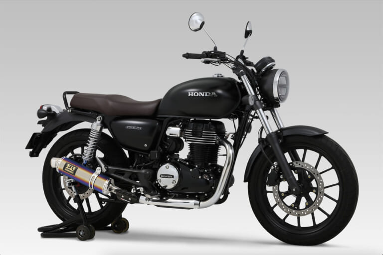 ヨシムラ|GB350|GPマグナム|STB|前7:3|GB350に待望のヨシムラ管!「Slip-On GP-MAGNUM 105 サイクロン」が9月に発売開始