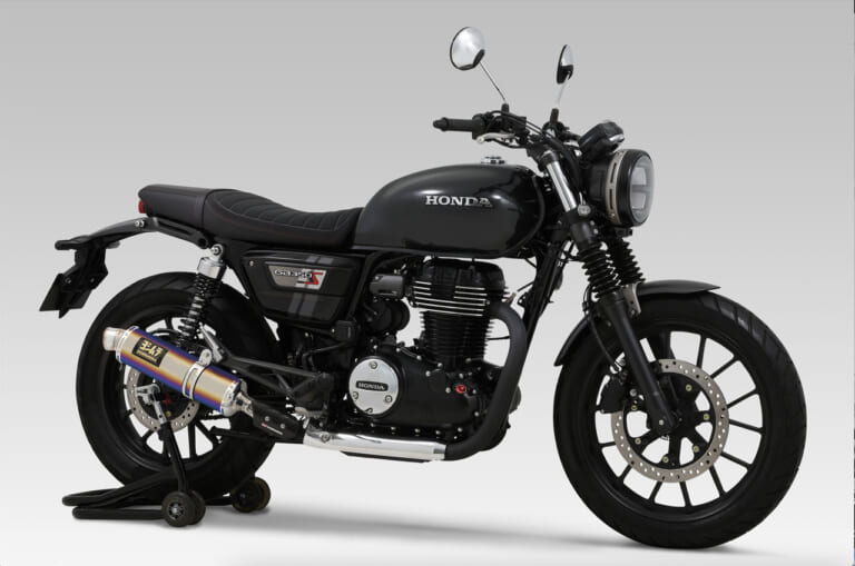 ヨシムラ|GB350S|GPマグナム|STB|前7:3|GB350に待望のヨシムラ管!「Slip-On GP-MAGNUM 105 サイクロン」が9月に発売開始
