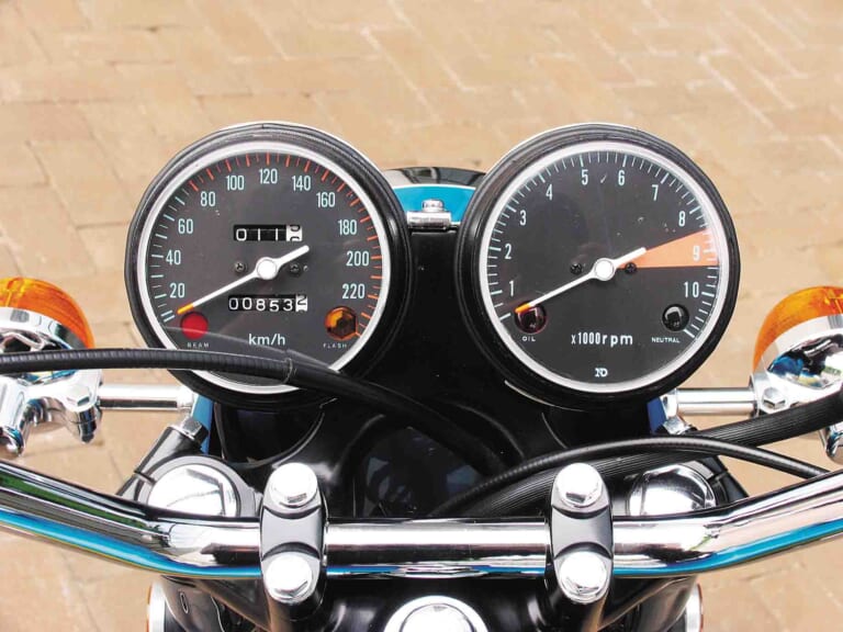 HONDA CB750Four|メーター|世界初の国産4気筒が生む圧倒的性能:ホンダCB750フォア【あの素晴らしい名車をもう一度】