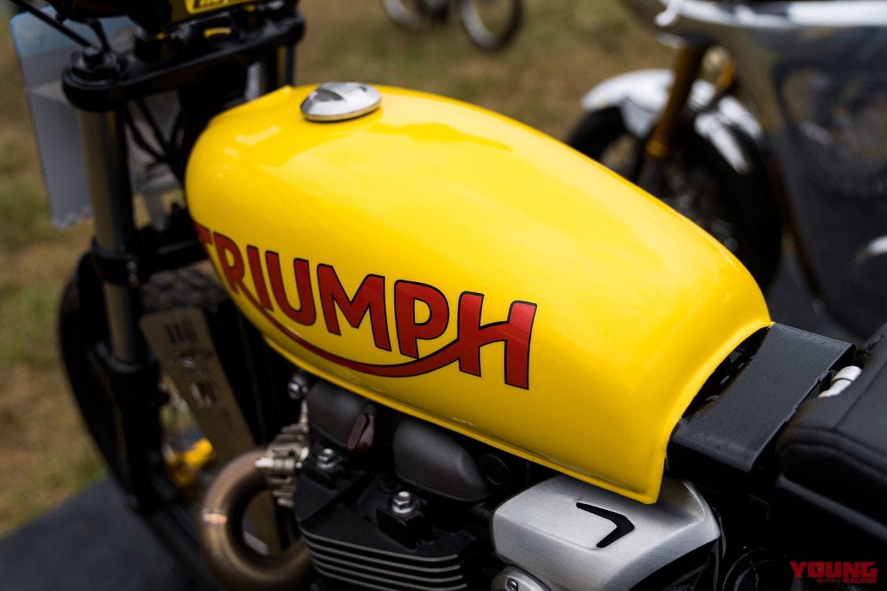 Triumph Speed Twin Flat Tracker|南仏の大イベント「ホイールス&ウェーブス」で見つけたカスタムマシン 厳選10車!
