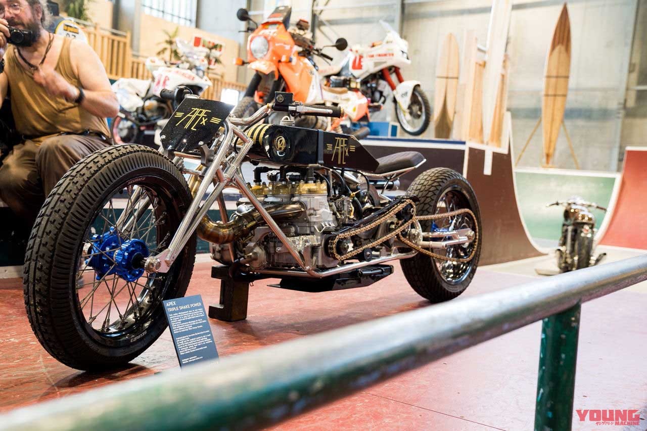 APEX MOTO / Triple Snake Power|南仏の大イベント「ホイールス&ウェーブス」で見つけたカスタムマシン 厳選10車!
